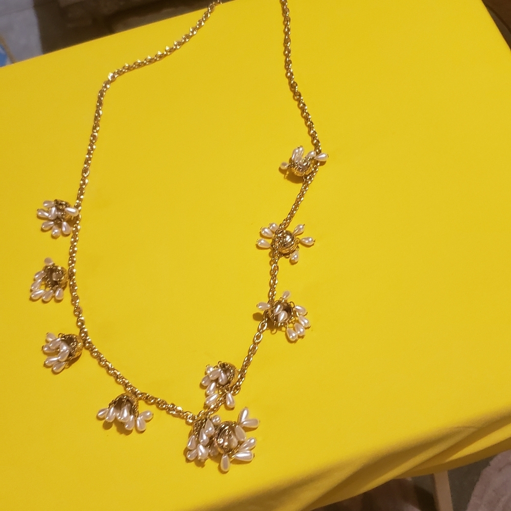 Pearl tassel necklace
